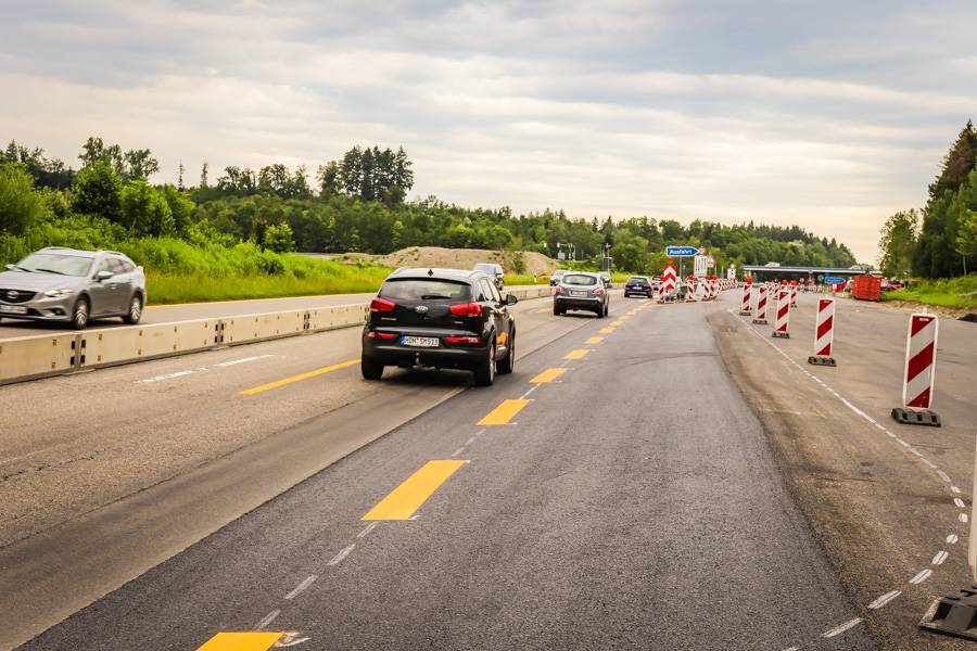BAB A96 Weißensberg - Lindau 