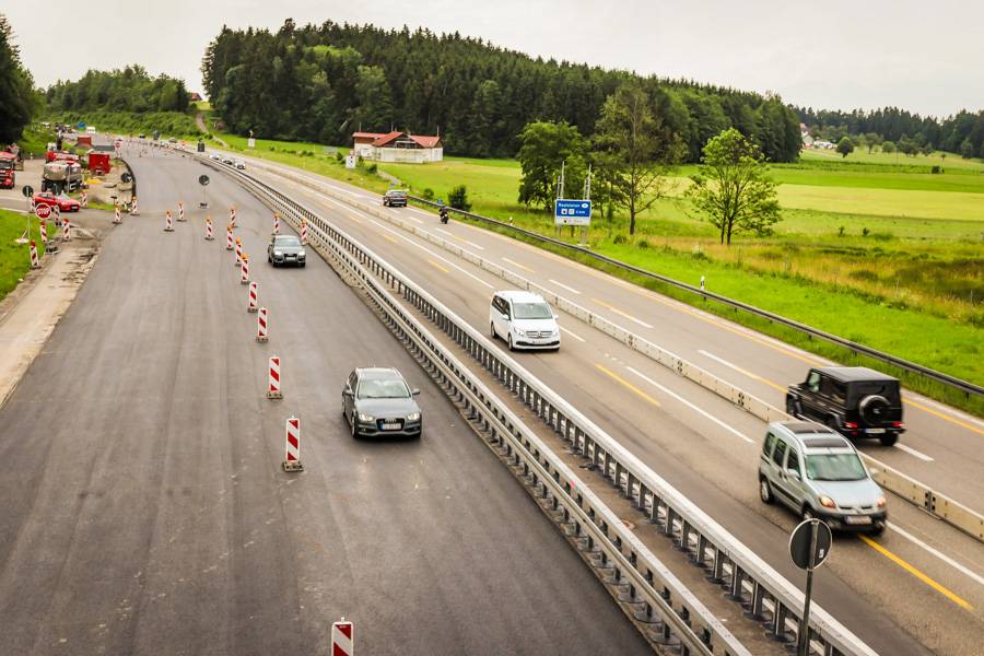BAB A96 Weißensberg - Lindau 