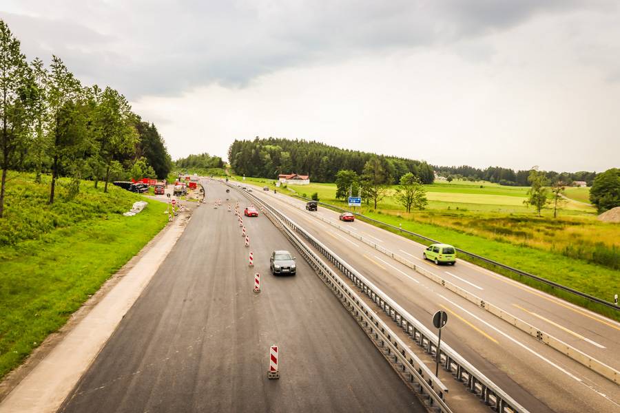 BAB A96 Weißensberg - Lindau 