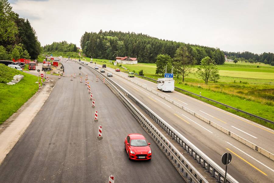 BAB A96 Weißensberg - Lindau 