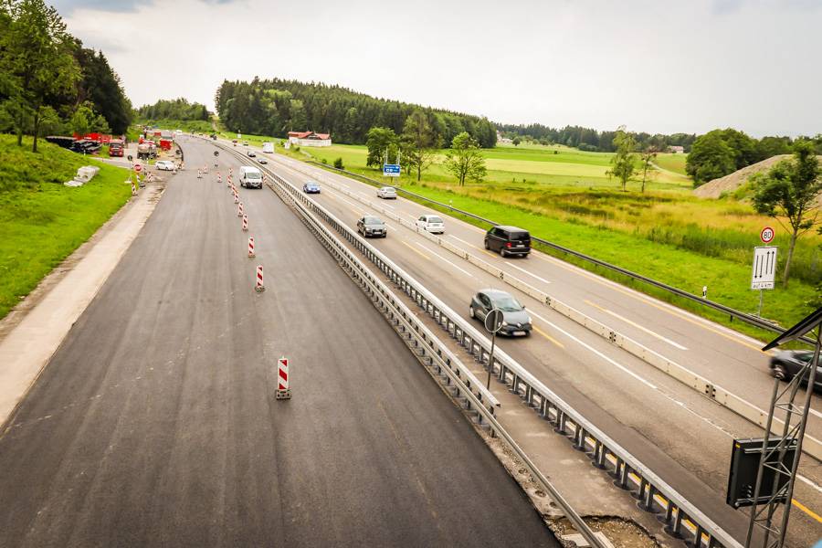 BAB A96 Weißensberg - Lindau 