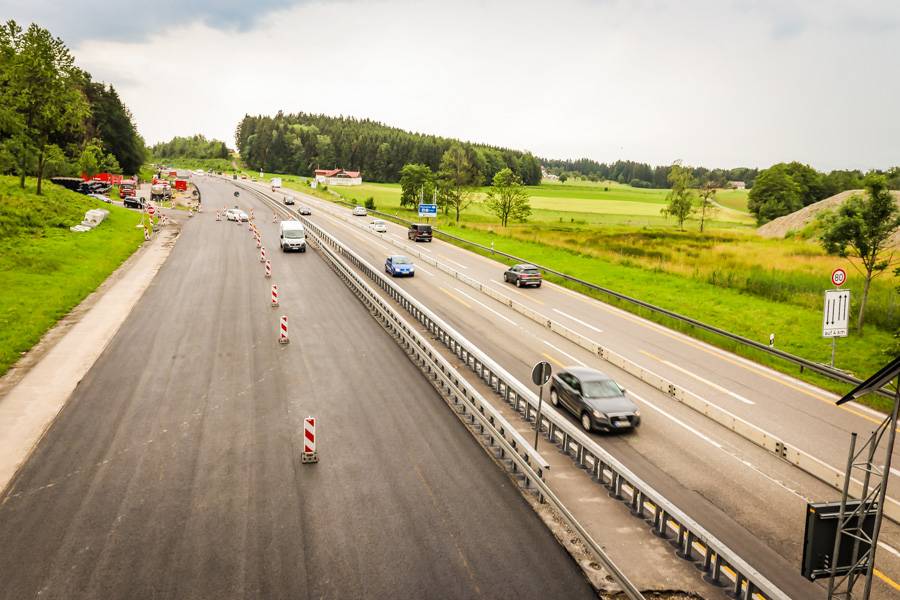 BAB A96 Weißensberg - Lindau 