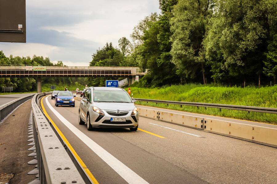 BAB A96 Weißensberg - Lindau 