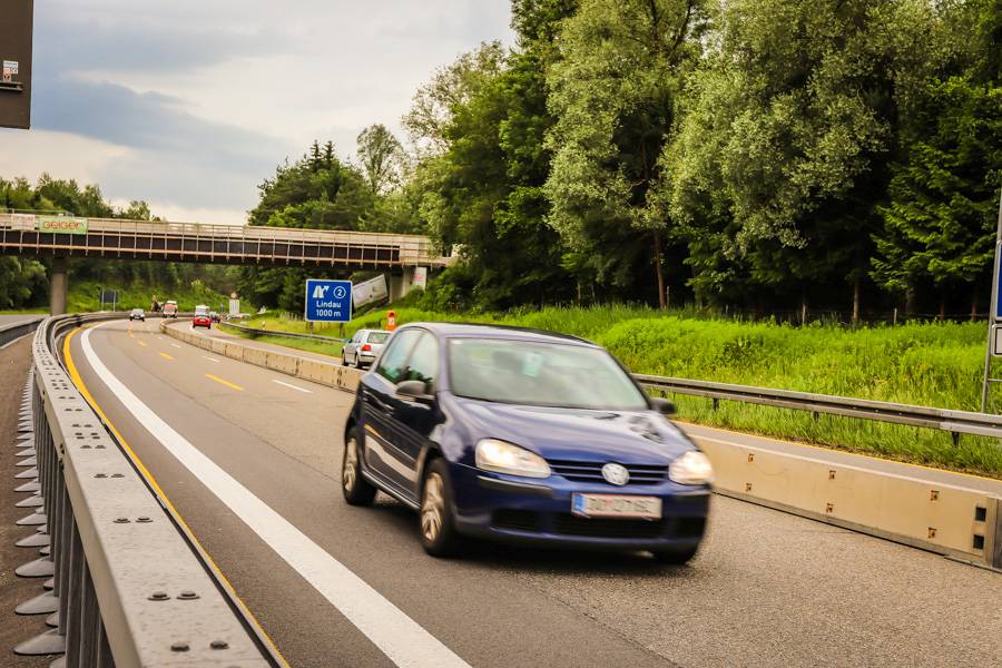 BAB A96 Weißensberg - Lindau 