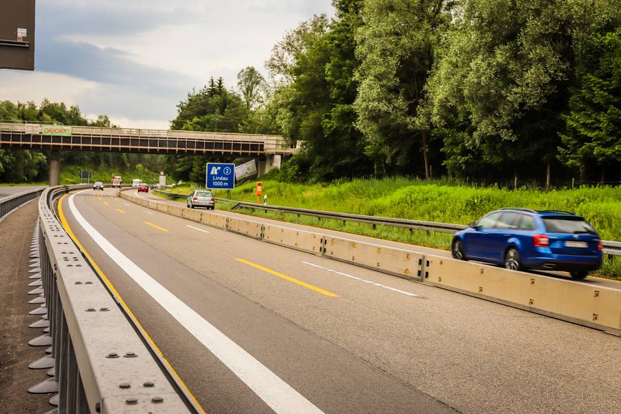BAB A96 Weißensberg - Lindau 