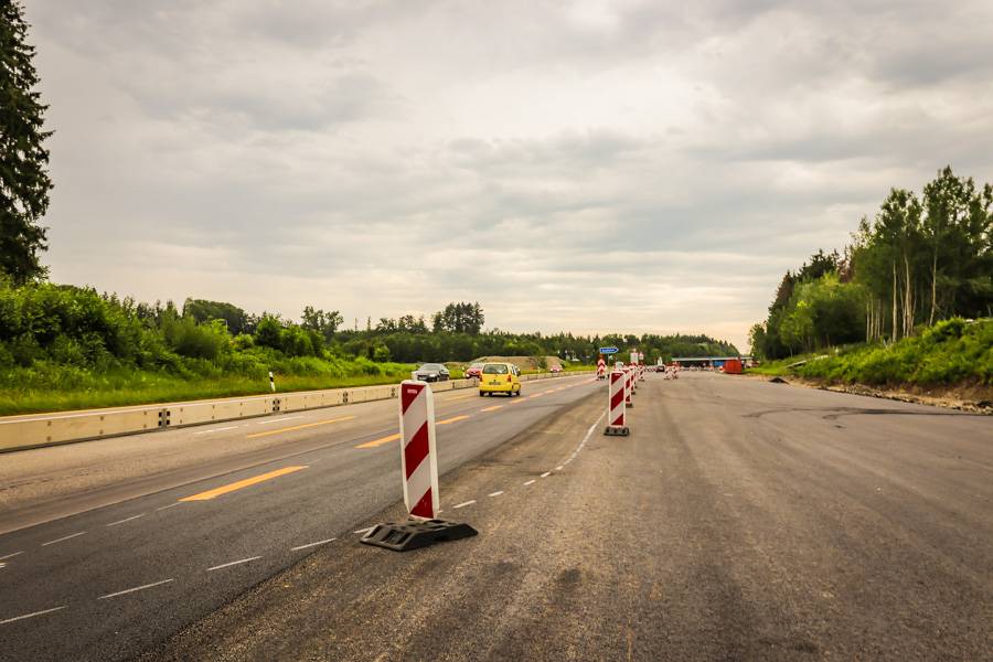 BAB A96 Weißensberg - Lindau 