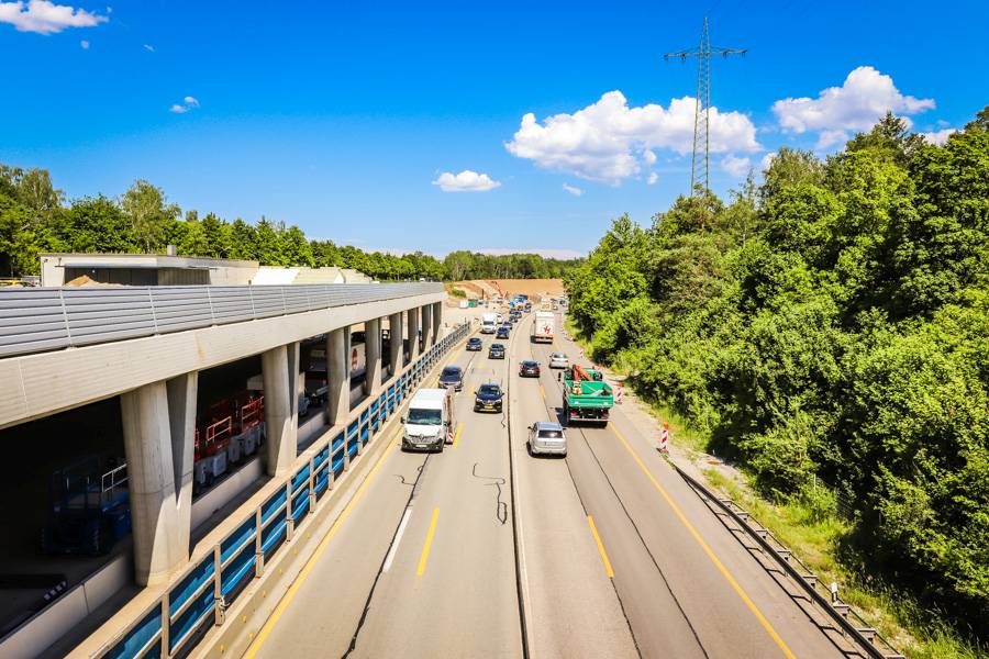 BAB A96 Oberpfaffenhofen
