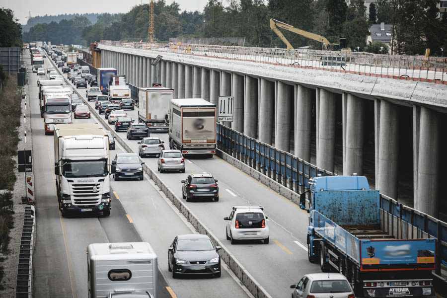 BAB A96 Oberpfaffenhofen