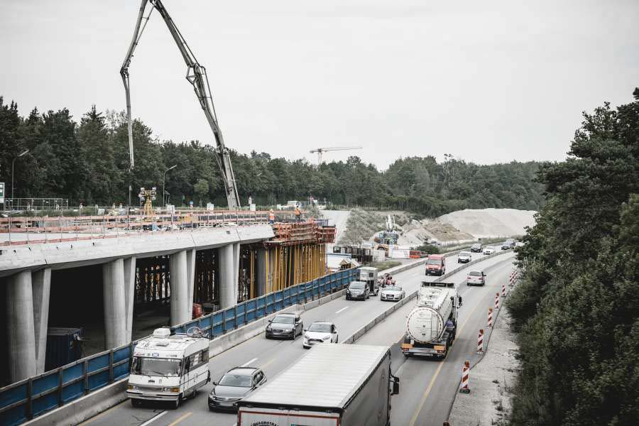 BAB A96 Oberpfaffenhofen
