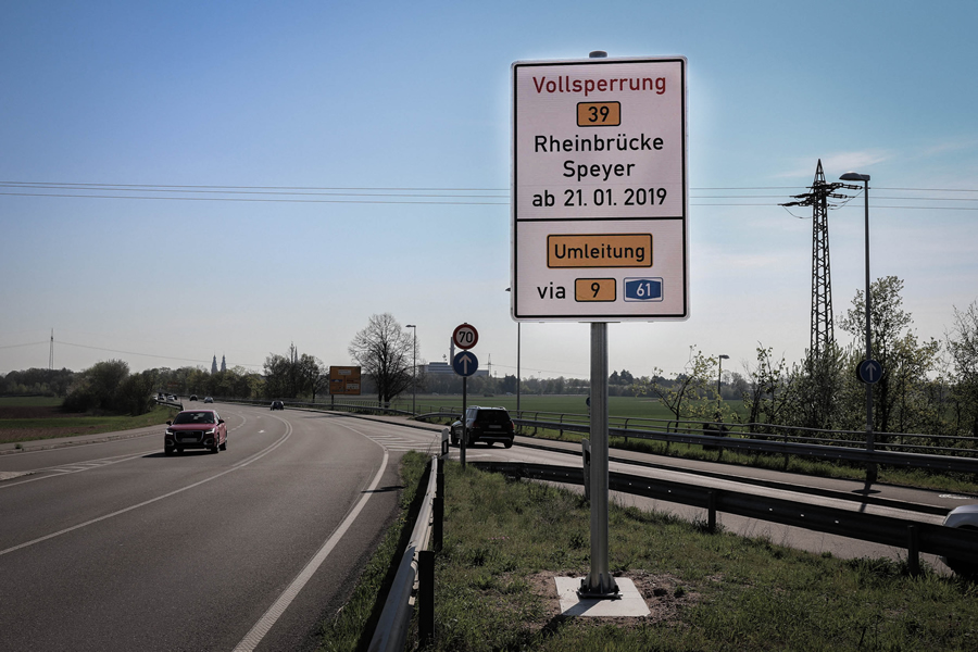 B39 Salierbrücke Speyer