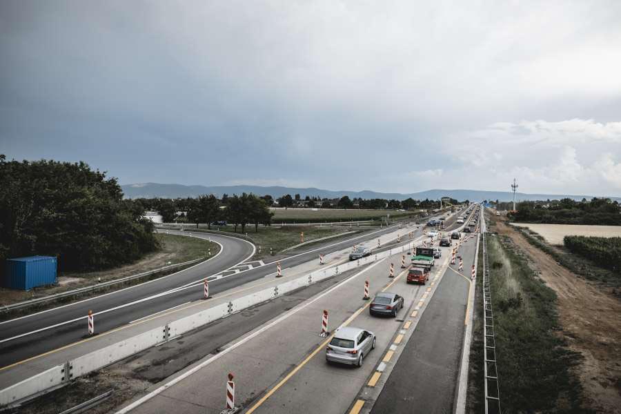 A656, Brückenerneuerung bei Mannheim Friedrichsfeld