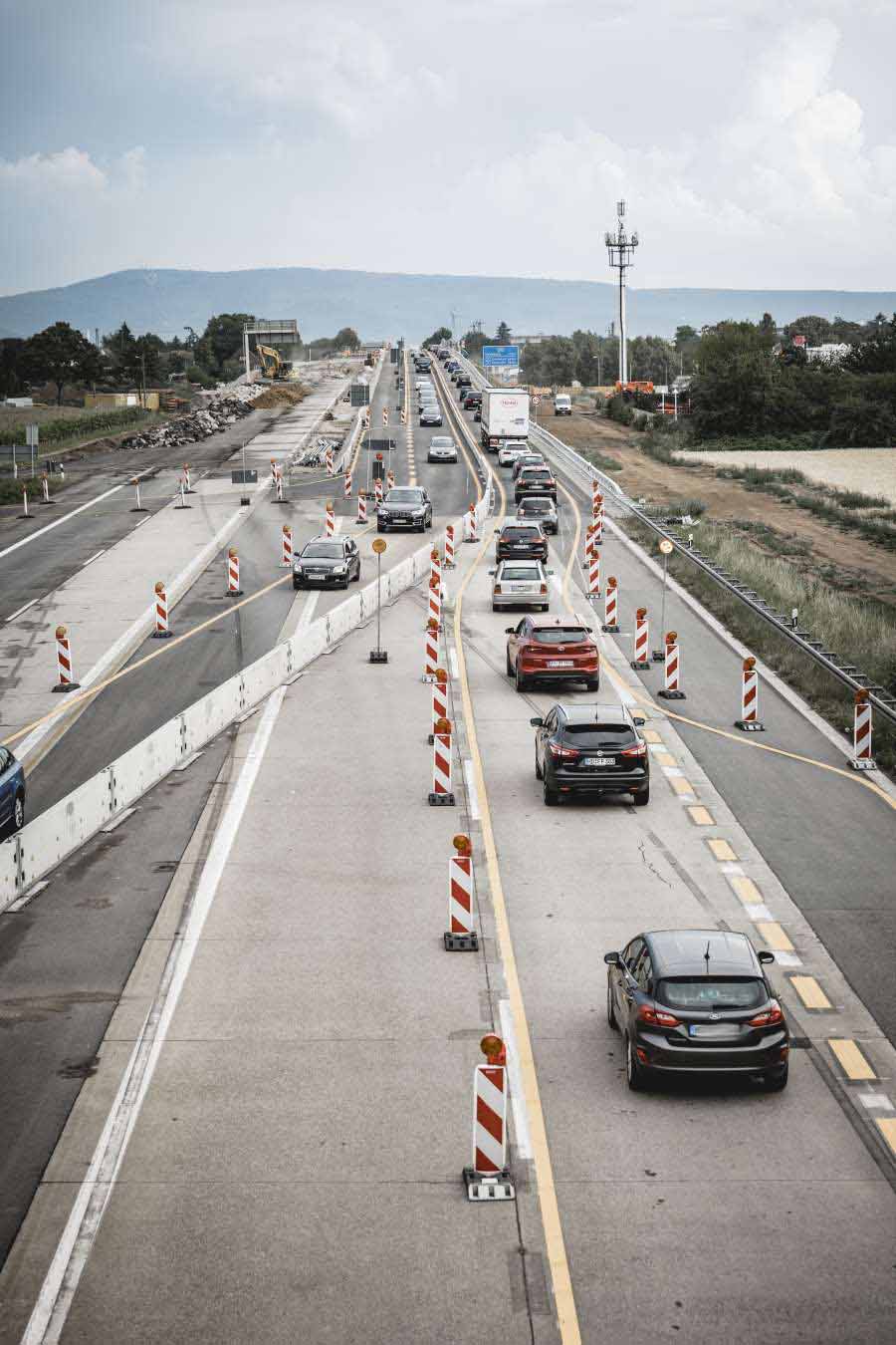 A656, Brückenerneuerung bei Mannheim Friedrichsfeld