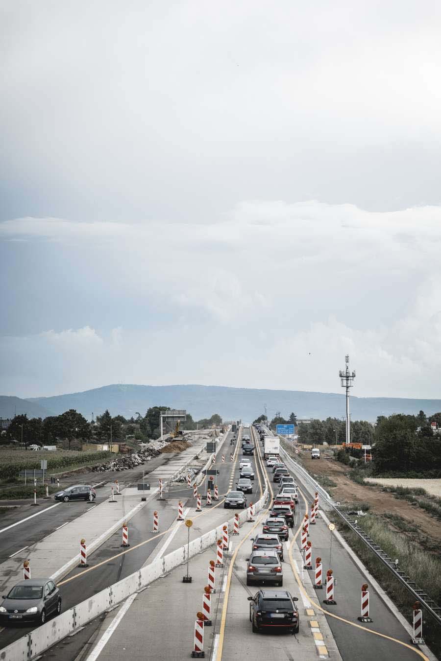A656, Brückenerneuerung bei Mannheim Friedrichsfeld