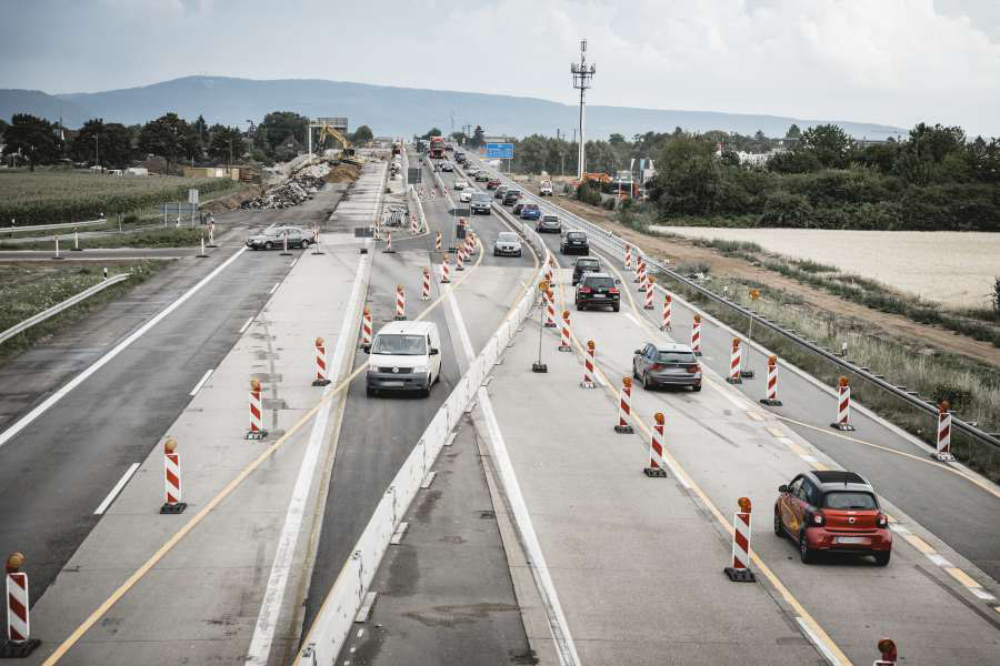 A656, Brückenerneuerung bei Mannheim Friedrichsfeld
