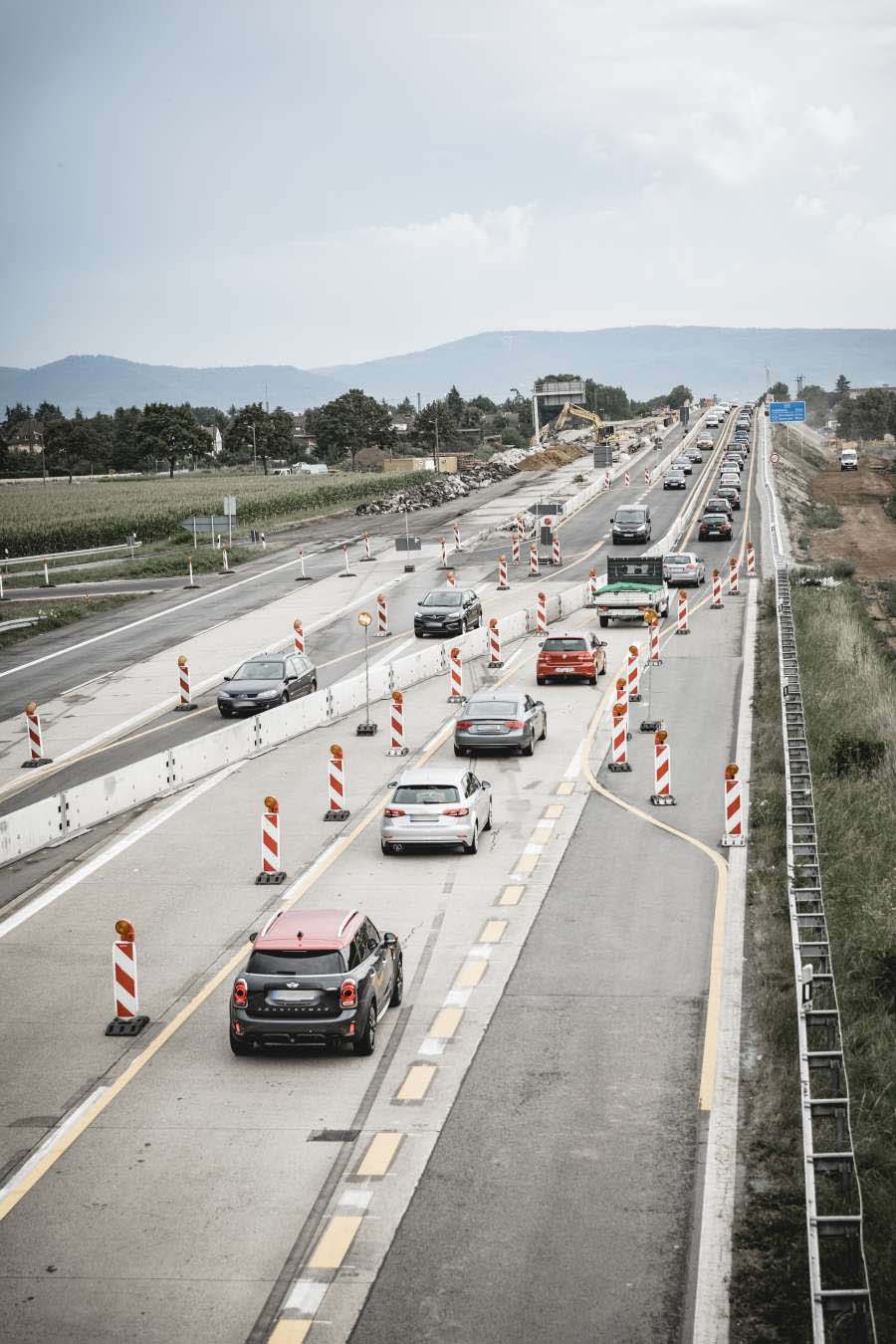 A656, Brückenerneuerung bei Mannheim Friedrichsfeld