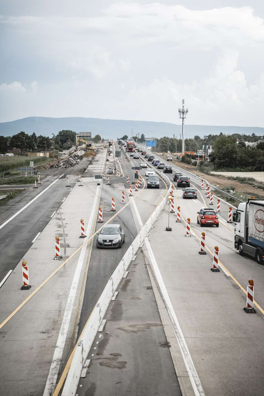 A656, Brückenerneuerung bei Mannheim Friedrichsfeld