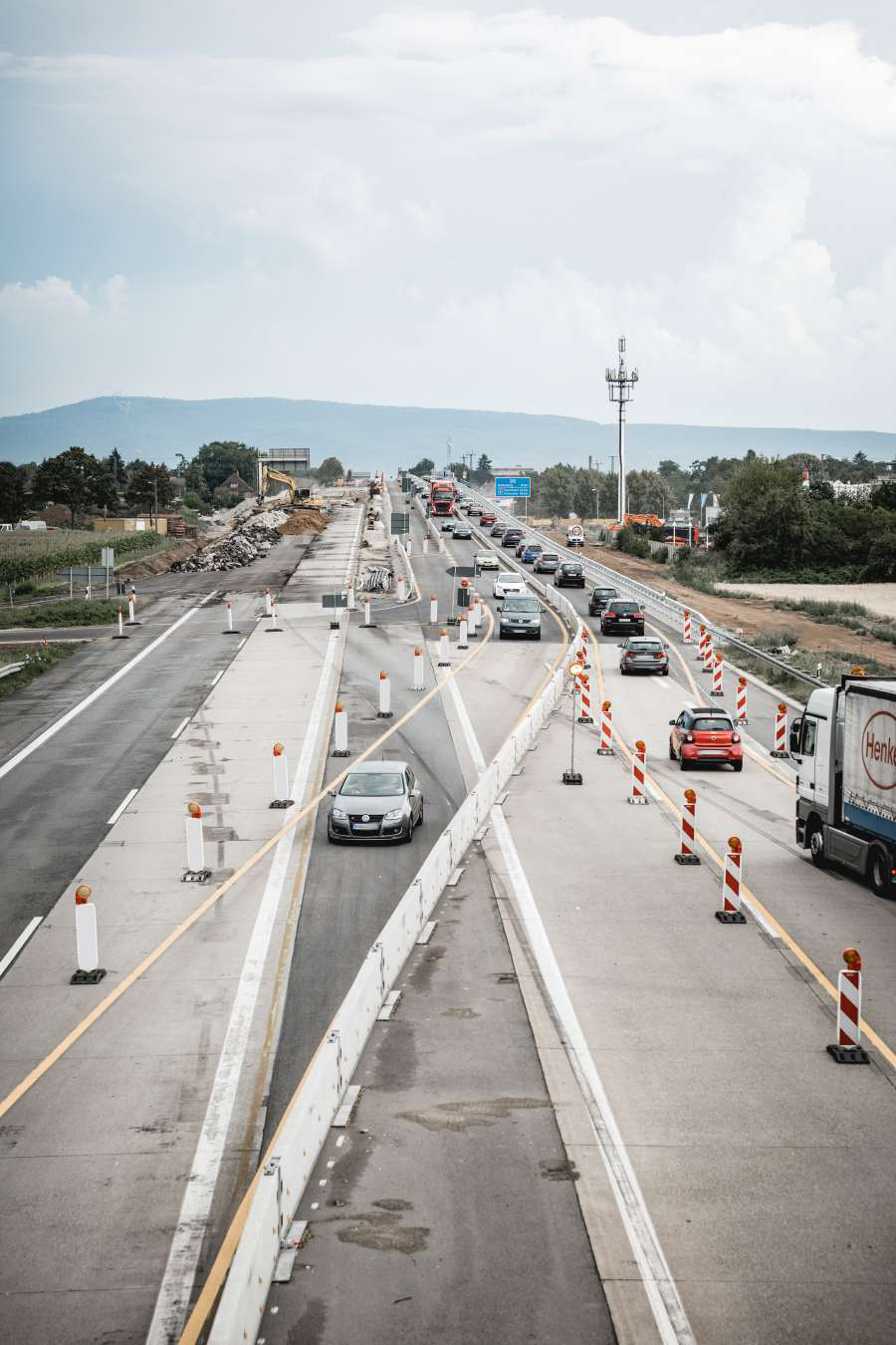 A656, Brückenerneuerung bei Mannheim Friedrichsfeld