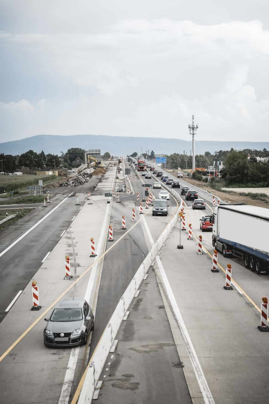 A656, Brückenerneuerung bei Mannheim Friedrichsfeld