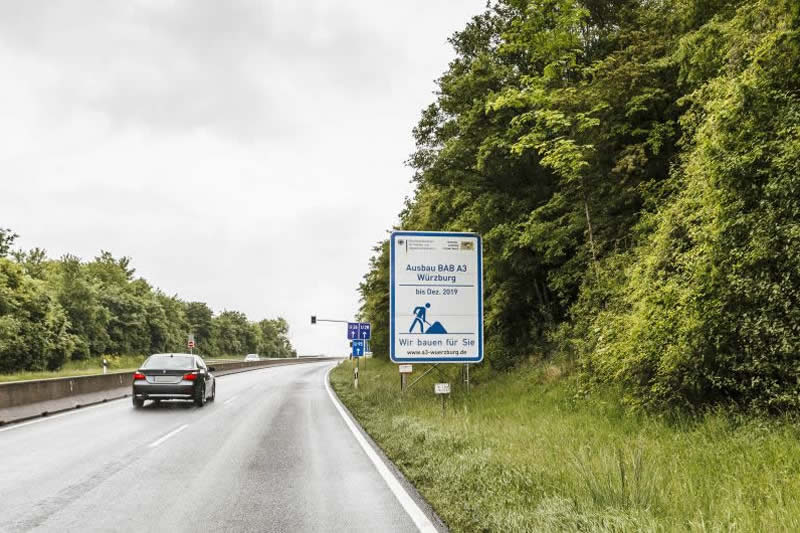 BAB A3 EO 287 Randersacker - Heidingsfeld