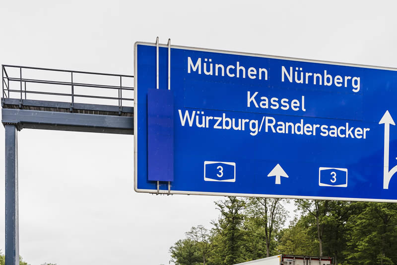 BAB A3 EO 287 Randersacker - Heidingsfeld