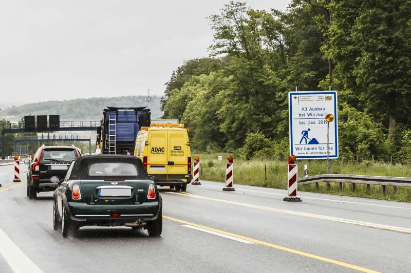 BAB A3 EO 287 Randersacker - Heidingsfeld